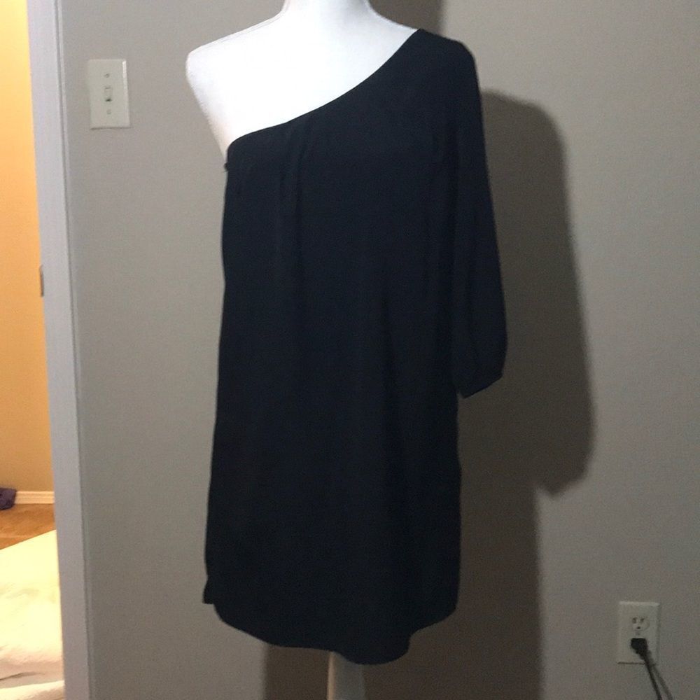 One shoulder mini dress